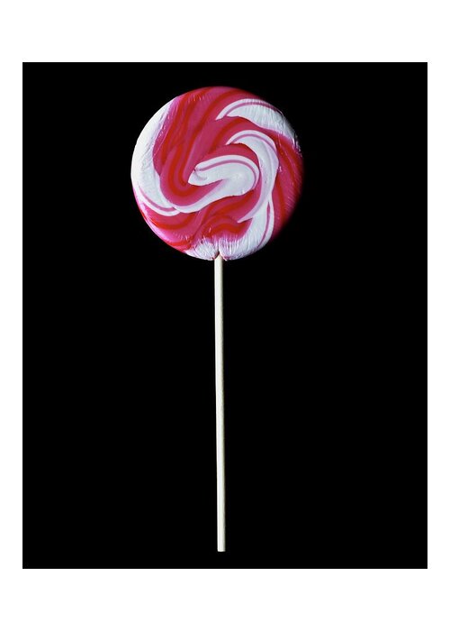 Cooking Greeting Card featuring the photograph A Lollipop by Romulo Yanes