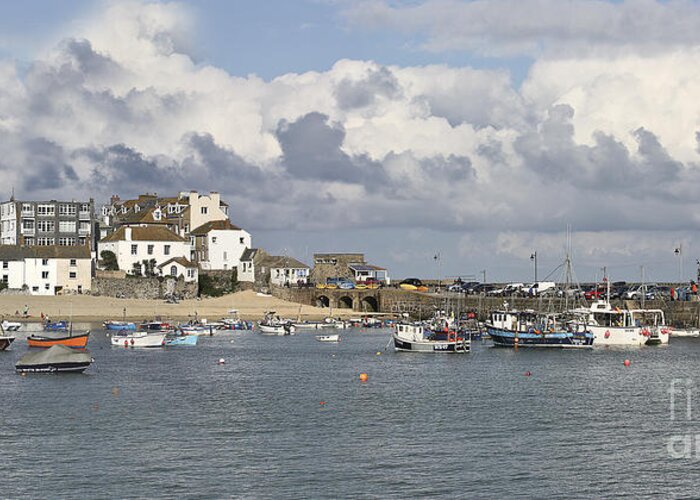 St Ives Greeting Card featuring the photograph A Postcard From St Ives by Terri Waters