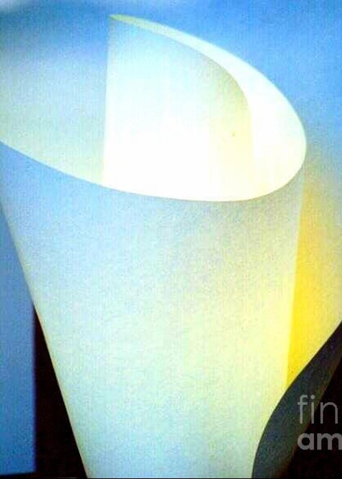 Abstract Photos Greeting Card featuring the photograph A Shade of Illumination by Michael Hoard