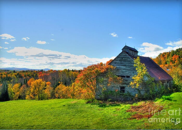 Maine Nature Photographers Greeting Card featuring the photograph Abandoned Barn by Alana Ranney