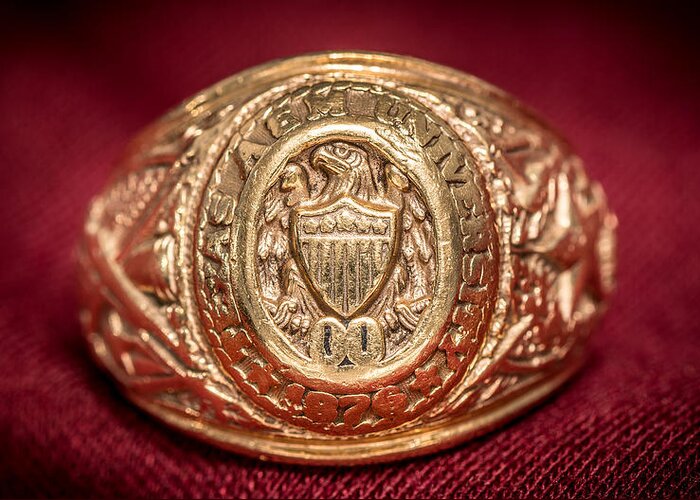 Aggie Ring Greeting Card featuring the photograph Aggie Ring by David Morefield