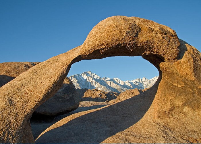 California Greeting Card featuring the photograph Mobius Arch by Doug Davidson
