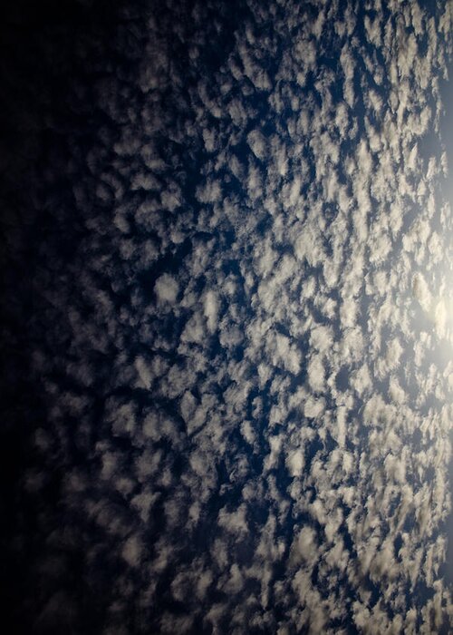 Cloud Greeting Card featuring the photograph Altocumulus by Joel Loftus