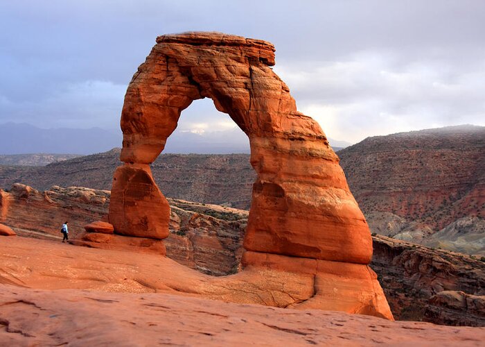 Utah Greeting Card featuring the photograph Arches National Park by Aidan Moran