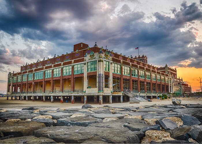 New Jersey Greeting Card featuring the photograph Asbury Park by Kristopher Schoenleber