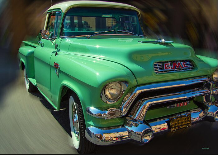 Gmc Greeting Card featuring the photograph Back In Time by Kathy Bassett