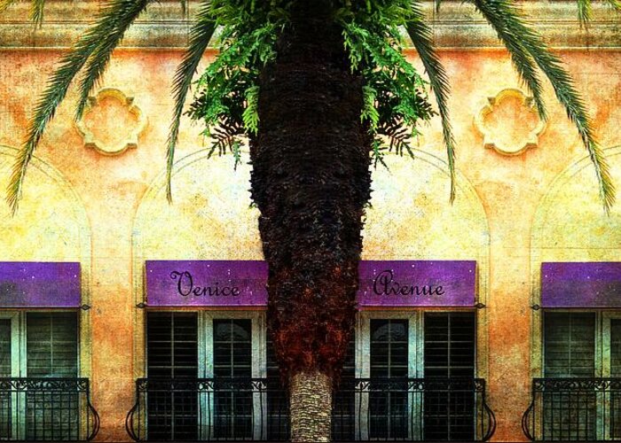 Florida Greeting Card featuring the photograph Balconies Of Venice Ave by Barbara Chichester