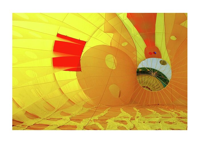 Colors Greeting Card featuring the photograph Balloon Fantasy 6 by Allen Beatty