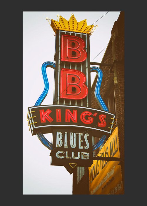 Bb King Greeting Card featuring the photograph BB King's Blues Club by Mary Lee Dereske