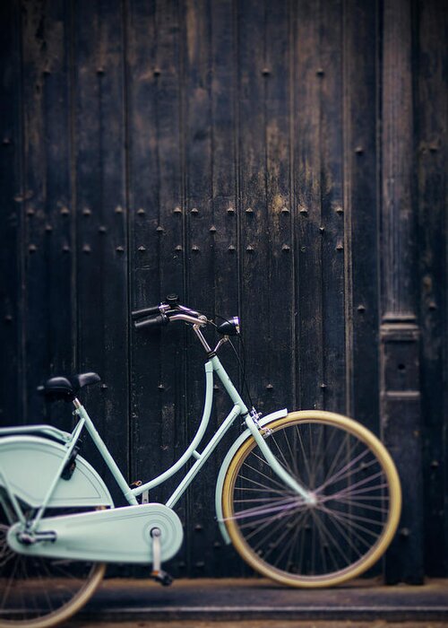 Outdoors Greeting Card featuring the photograph Bicycle by C.aranega