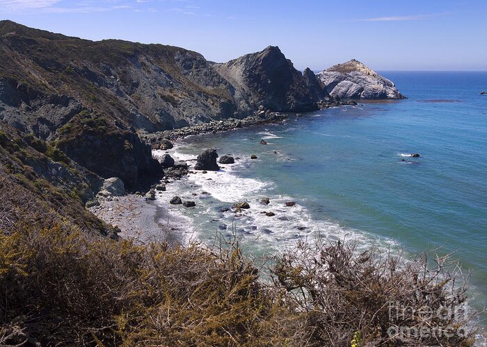 California Greeting Card featuring the photograph Big Sur coastline by Brenda Kean