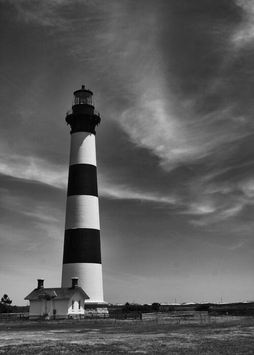 Bodie Island Greeting Card featuring the photograph Bodie Island Light by Ben Shields