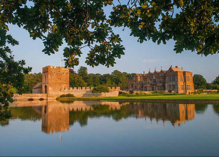 Banbury Greeting Card featuring the photograph Broughton Castle by David Ross
