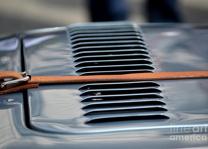 Austin Healey Greeting Card featuring the photograph California Mille by Dean Ferreira