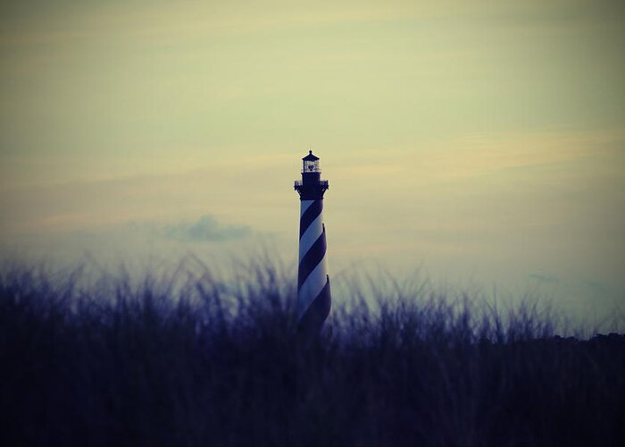 Lighthouse Greeting Card featuring the photograph Cape Hatteras Lighthouse 2014 24 by Cathy Lindsey