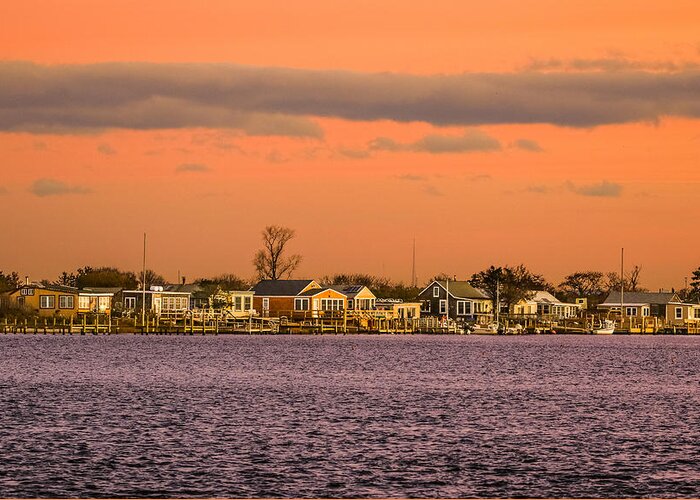 Captree Greeting Card featuring the photograph Captree Island Dawn by Sean Mills