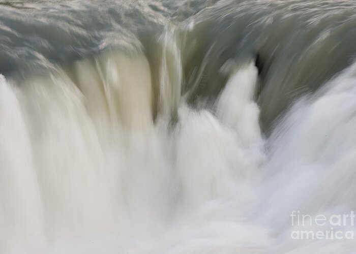 Cascade Greeting Card featuring the photograph Cascading River by John Shaw