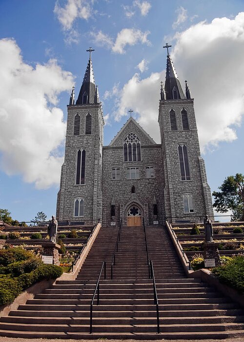 Canada Greeting Card featuring the photograph Cathedral in Midland Ontario by Marek Poplawski