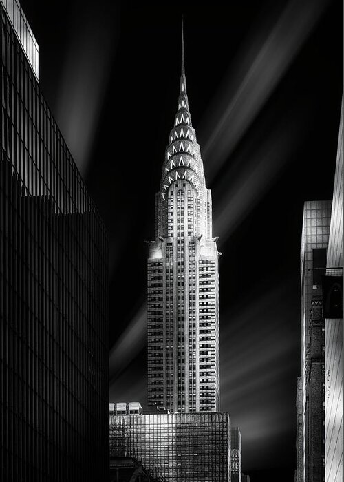 Chrysler Greeting Card featuring the photograph Chrysler Building by Jorge Ruiz Dueso