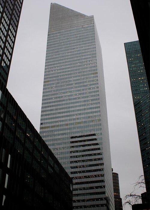  Greeting Card featuring the photograph Citicorp Building by Steve Breslow