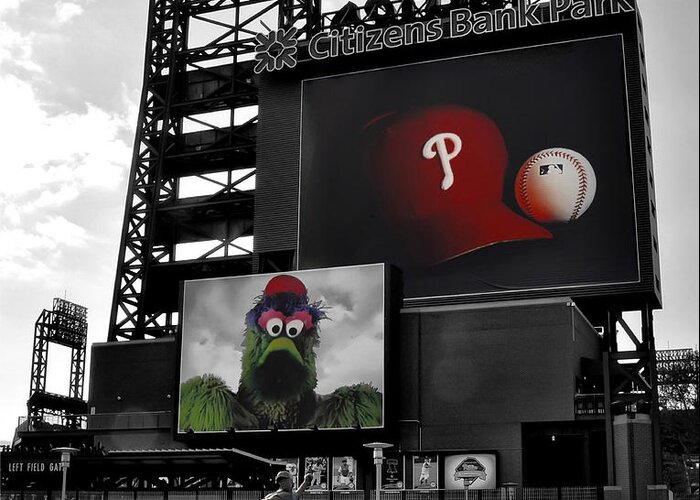 Citizens Bank Park Philadelphia Greeting Card featuring the photograph Citizens Bank Park Philadelphia by Bill Cannon