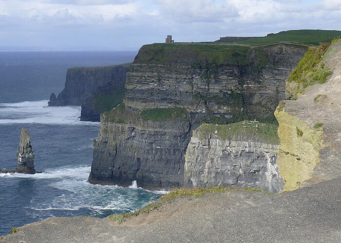 Travel Greeting Card featuring the photograph Cliffs of Moher 4 by Mike McGlothlen