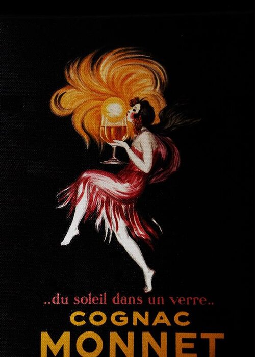 Leonetto Cappiello Greeting Card featuring the photograph Cognac Monnet by Rob Hans