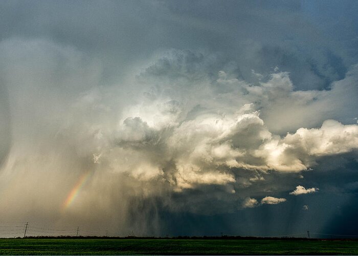 Thunderstorm Greeting Card featuring the photograph Colorful Ice Machine by Marcus Hustedde