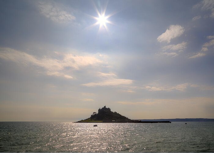 St Michael's Mount Greeting Card featuring the photograph Cornwall - St Michael's Mount by Joana Kruse