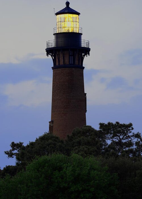 Currituck Lighthouse Greeting Card featuring the photograph Currituck Lighthouse by Jamie Pattison