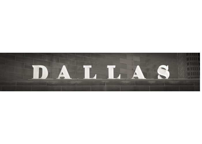 Dallas Greeting Card featuring the photograph Dallas by Darryl Dalton