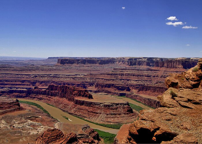 Utah Greeting Card featuring the photograph Dead Horse Point by Jeremy Rhoades