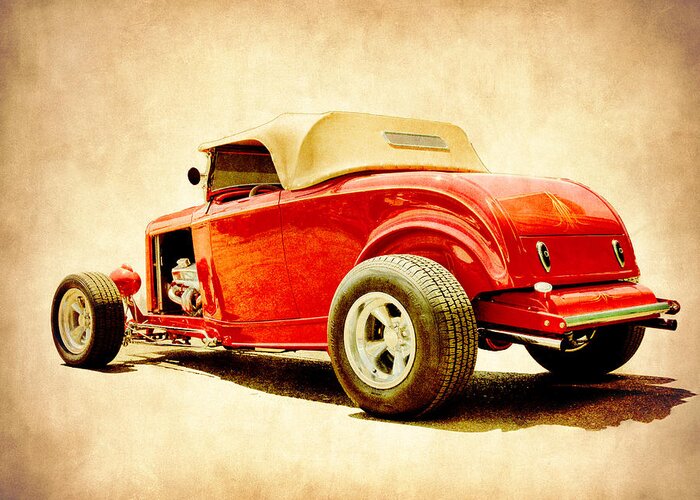 Ford Coupe Greeting Card featuring the photograph Deuce Roadster by Steve McKinzie