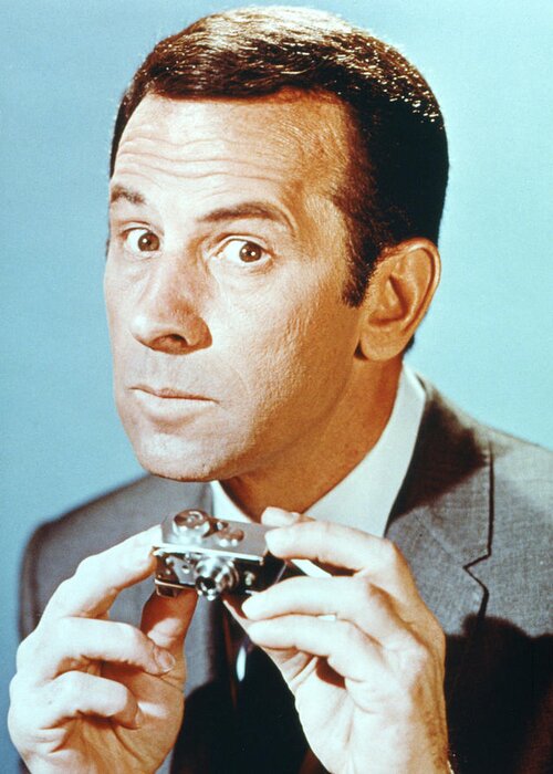 Don Adams Greeting Card featuring the photograph Don Adams by Silver Screen