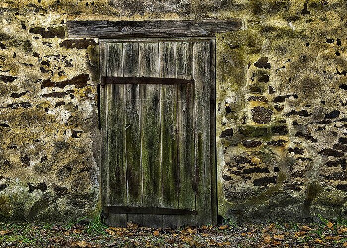 Doors Greeting Card featuring the photograph Door to Yesterday by Melinda Dreyer