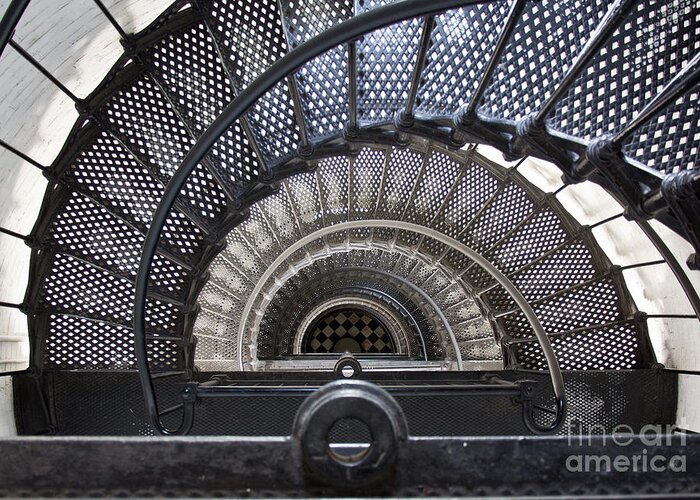 Spiral Greeting Card featuring the photograph Downward Spiral by Douglas Stucky