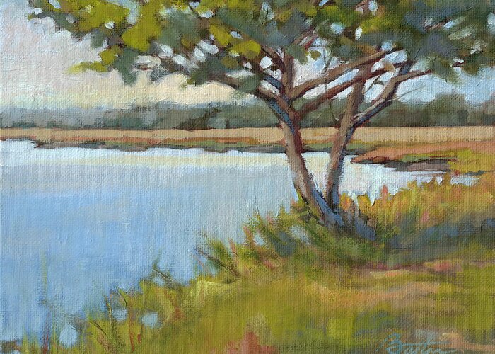 Edisto Greeting Card featuring the painting Edisto Study 8 by Todd Baxter