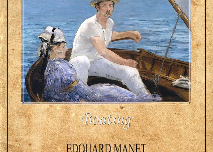 Manet Greeting Card featuring the photograph Edouard Manet 4 by Andrew Fare