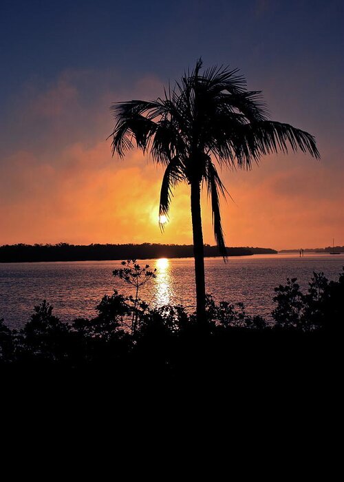 Nunweiler Greeting Card featuring the photograph Estero Bay Sunrise by Nunweiler Photography