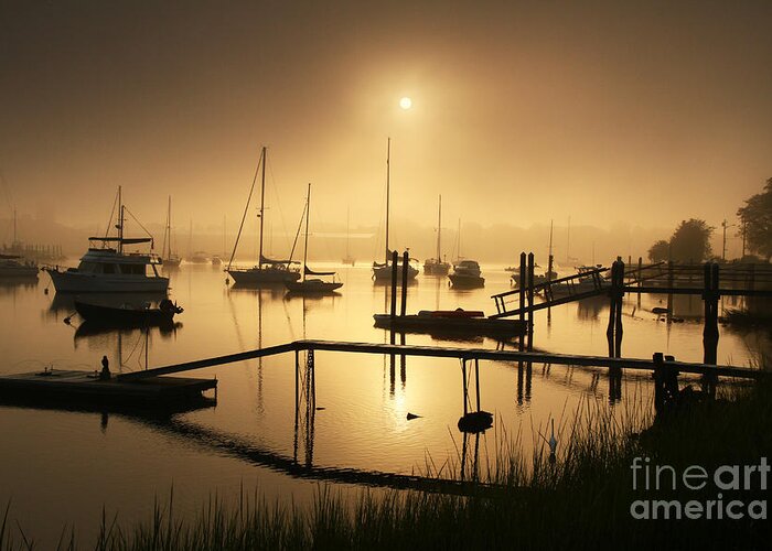 Ethereal Greeting Card featuring the photograph Ethereal Morning by Butch Lombardi
