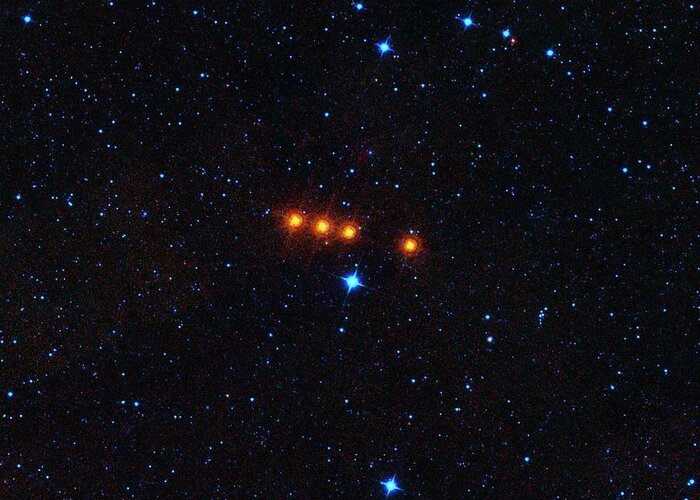 2010 Greeting Card featuring the photograph Euphrosyne Asteroid by Nasa/jpl-caltech