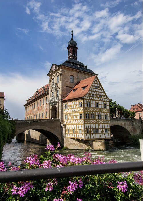 Altes Rathaus Greeting Card featuring the photograph Europe, Germany, Bamberg, Altes by Jim Engelbrecht