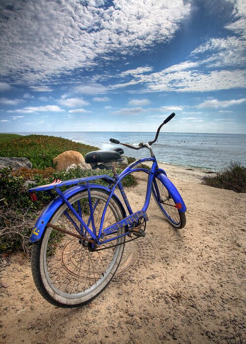 California Greeting Card featuring the photograph Fat Tire by Peter Tellone