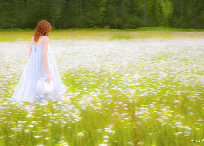 Children Greeting Card featuring the photograph Field Of Dreams by Theresa Tahara