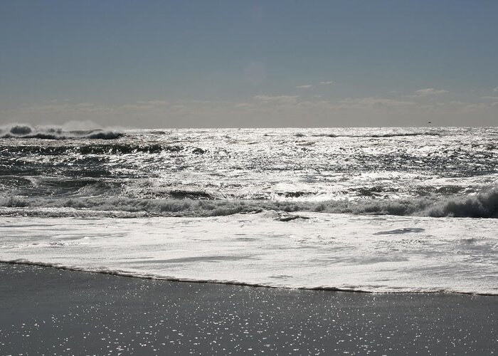 Ocean Greeting Card featuring the photograph Fire Island by Barbara Bardzik