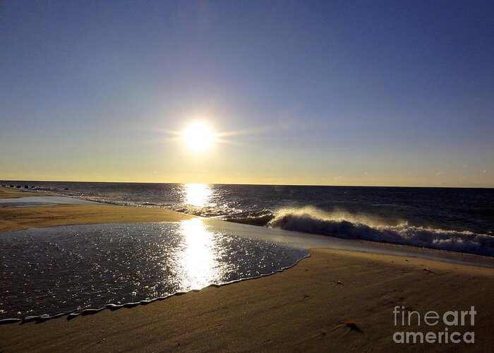 Fire Island Greeting Card featuring the photograph Fire Island Sunday Morning - 13 by Christopher Plummer
