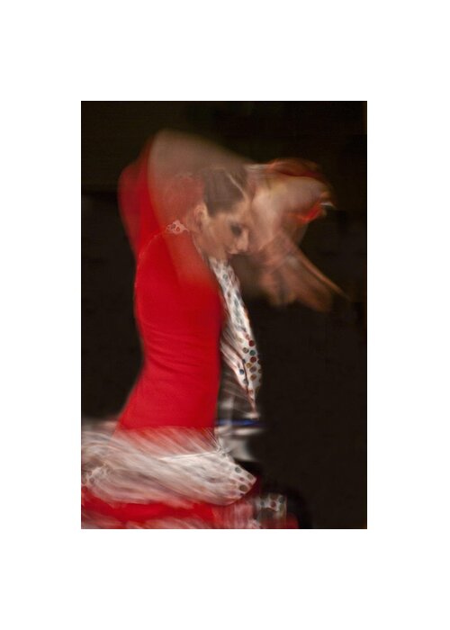 Abanicos Greeting Card featuring the photograph Flamenco Series 3 by Catherine Sobredo