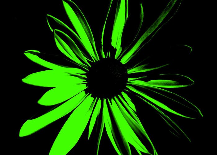Flower Greeting Card featuring the digital art Flower 12 by Maggy Marsh