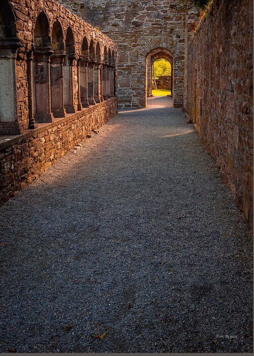  Ireland Greeting Card featuring the photograph Follow Our Path by Tim Bryan