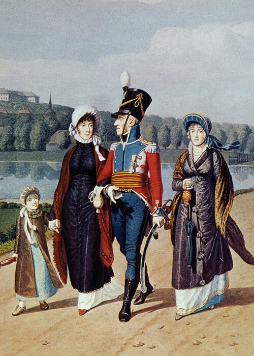 1813 Greeting Card featuring the painting Frederick Vi Of Denmark by Granger